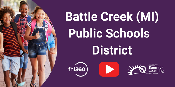 Battle Creek District Video label