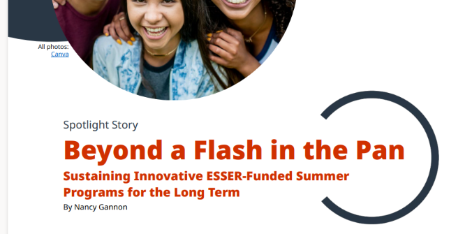 Spotlight Story, Beyond a flash in the pan, sustaining innovative summer programs for the long term